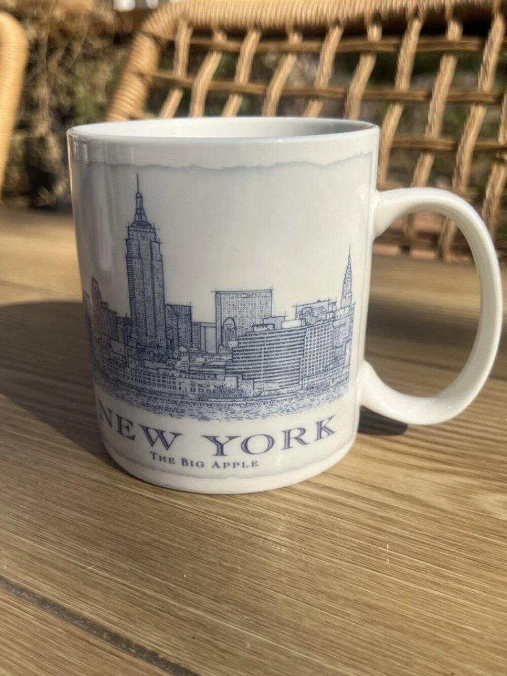 Starbucks Coffee City Mug Cup New York Architectural Series 18oz